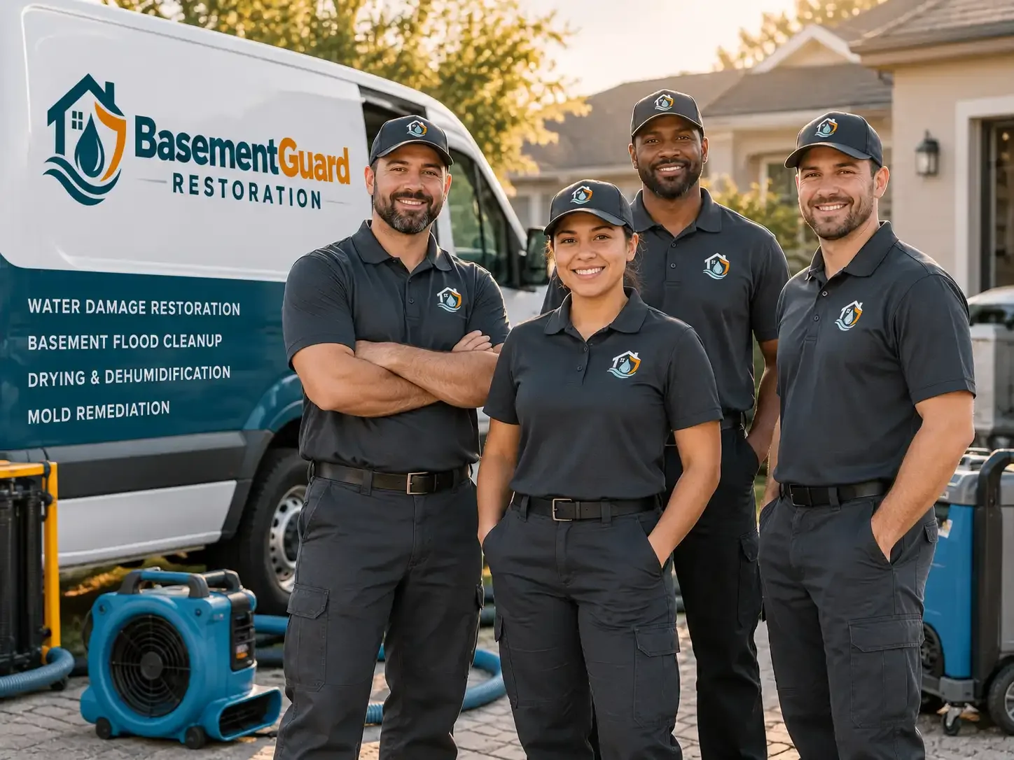 Basement Water Damage Restoration company in University Center, MI